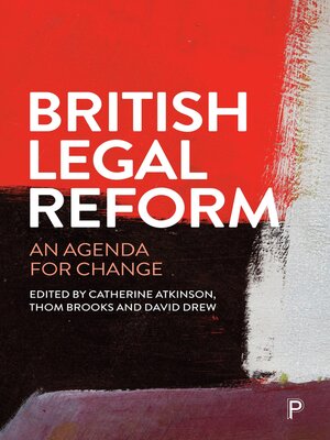 cover image of British Legal Reform